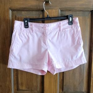 Ann Taylor Loft Shorts Sz 2 Pink W 32 R 8.5 L 3